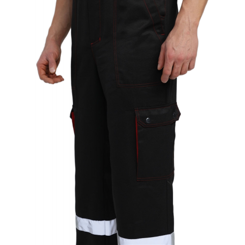 Костюм Нейч-2 СОП с капюшоном (тк.Смесовая,210) п/к, черный/красный Костюм Нейч-2 СОП с капюшоном (тк.Смесовая,210) п/к, черный/красный