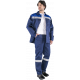 Костюм Стандарт СОП (тк.Смесовая,210) брюки, т.синий/васильковый