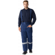 Костюм зимний Труженик-Ультра (тк.Смесовая,210) брюки, т.синий/васильковый