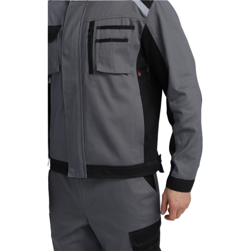 Куртка Милан CH (тк.Смесовая,260), т.серый/черный Куртка Милан CH (тк.Смесовая,260), т.серый/черный