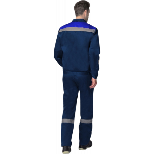 Костюм Лигор-1 СОП (тк.Смесовая,210) брюки, т.синий/васильковый Костюм Лигор-1 СОП (тк.Смесовая,210) брюки, т.синий/васильковый