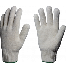 Перчатки х/б 10кл. ЛЮКС 42-44гр. 150текс, белые Перчатки х/б 10кл. ЛЮКС 42-44гр. 150текс, белые