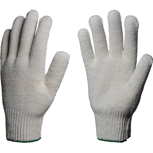 Перчатки х/б 10кл. ЛЮКС 42-44гр. 150текс, белые Перчатки х/б 10кл. ЛЮКС 42-44гр. 150текс, белые