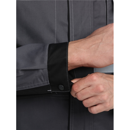 Костюм Виват-2 Премиум CH МВО (тк.Смесовая,240) п/к, т.серый/черный/св.серый