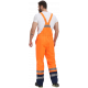 Костюм для дорожника (тк.Смесовая,210) п/к, оранжевый/т.синий