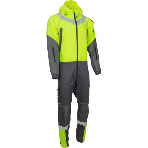 Комбинезон летний мужской Brodeks KS503, цвет жёлтый, серый