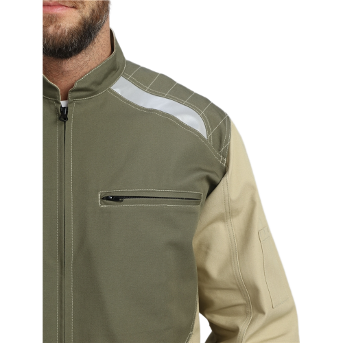 Куртка Челси CH (тк.Канвас,270), хаки/бежевый