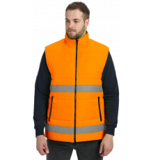 Жилет утепленный сигнальный Ярксион СОП (тк.OxLine,90), оранжевый Жилет утепленный сигнальный Ярксион СОП (тк.OxLine,90), оранжевый