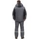 Костюм зимний Вектрон-2 СОП (тк.Таслан,135) п/к, т.серый/черный