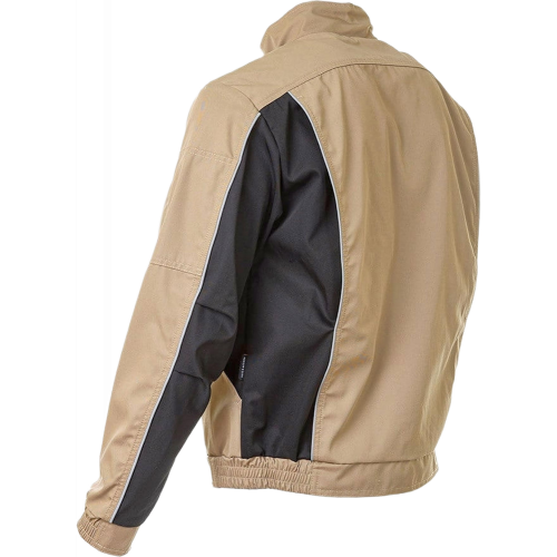 Куртка летняя мужская Brodeks KS201, цвет бежевый, чёрный