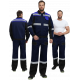 Костюм Виват-1 Премиум CH МВО (тк.Смесовая,240) брюки, т.синий/черный/васильковый