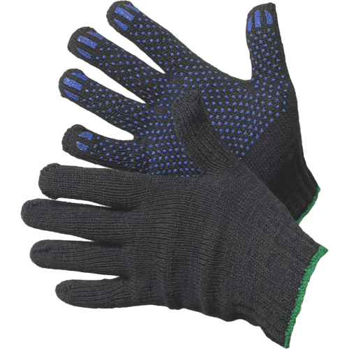 Перчатки ХБ с ПВХ 7,5/6 Перчатки ХБ с ПВХ 7,5/6