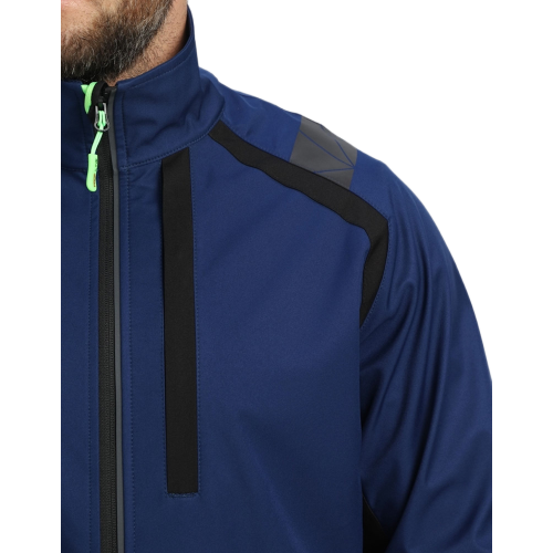 Куртка ProfLineLeader (тк.Софтшел), синий/черный Куртка ProfLineLeader (тк.Софтшел), синий/черный