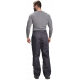 Костюм Вектрон-1 (тк.Смесовая,240) брюки, т.серый/св.серый/черный