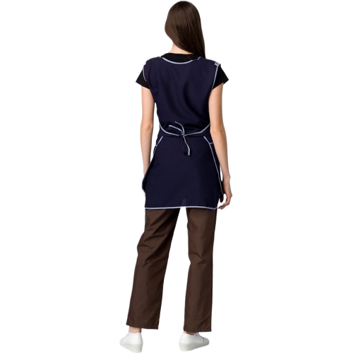 Фартук-сарафан Лепесток (тк.Габардин), т.синий Фартук-сарафан Лепесток (тк.Габардин), т.синий