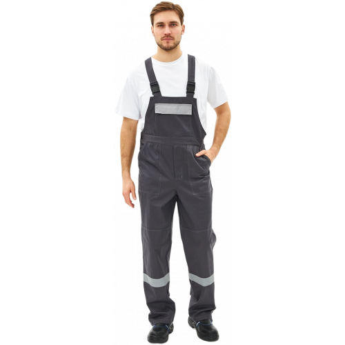 Костюм Липецк-2 СОП CH (тк.Смесовая,280) п/к, т.серый/св.серый