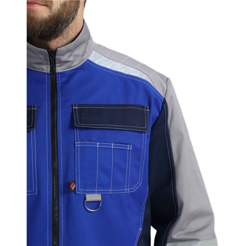 Костюм Вектрон-1 (тк.Смесовая,240) брюки, васильковый/т.синий/св.серый Костюм Вектрон-1 (тк.Смесовая,240) брюки, васильковый/т.синий/св.серый