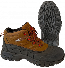Ботинки утеплённые ЖУК прорезиненная защита (арт.2101ПК), коричневый Ботинки утеплённые ЖУК прорезиненная защита (арт.2101ПК), коричневый