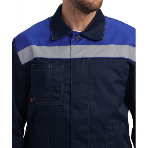 Костюм Лигор-2 Премиум СОП (тк.Смесовая,240) п/к, т.синий/васильковый Костюм Лигор-2 Премиум СОП (тк.Смесовая,240) п/к, т.синий/васильковый