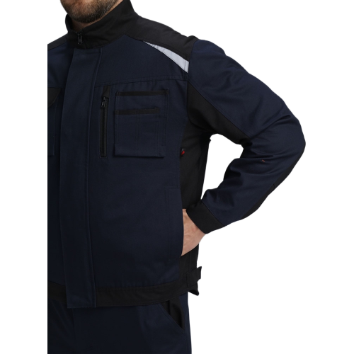 Куртка Милан NEW CH МВО (тк.Смесовая,270), т.синий/черный Куртка Милан NEW CH МВО (тк.Смесовая,270), т.синий/черный