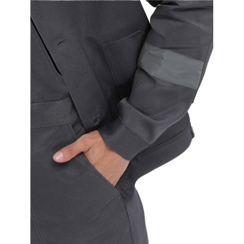 Костюм Легион-2 СОП (тк.Смесовая,210) п/к, т.серый/красный Костюм Легион-2 СОП (тк.Смесовая,210) п/к, т.серый/красный