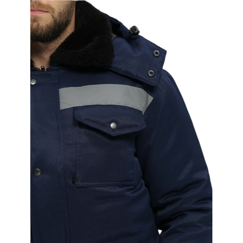 Костюм зимний Мастер-Ультра (тк.Смесовая,210) п/к, т.синий Костюм зимний Мастер-Ультра (тк.Смесовая,210) п/к, т.синий