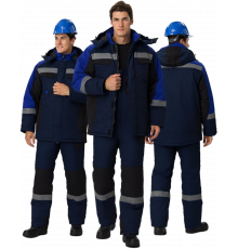 Костюм зимний Вектрон-2 СОП (тк.Смесовая,240) п/к, т.синий/черный/васильковый Костюм зимний Вектрон-2 СОП (тк.Смесовая,240) п/к, т.синий/черный/васильковый