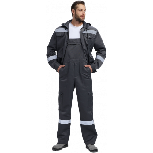 Костюм Нейч-2 СОП с капюшоном (тк.Смесовая,210) п/к, т.серый/св.серый Костюм Нейч-2 СОП с капюшоном (тк.Смесовая,210) п/к, т.серый/св.серый