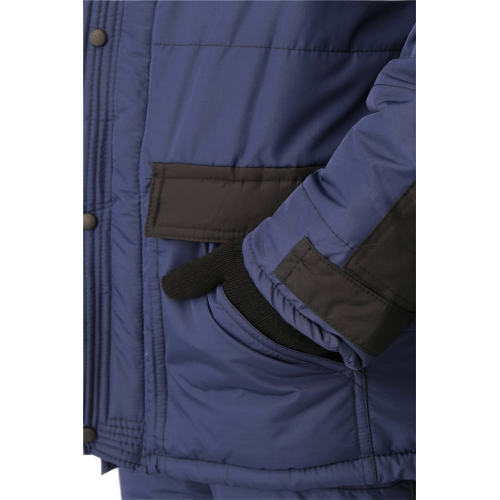 Костюм зимний Беркут (Таслан) п/к, темно-синий/черный Костюм зимний Беркут (Таслан) п/к, темно-синий/черный