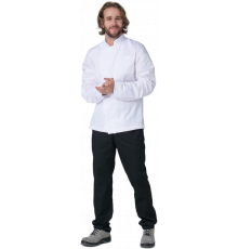 Брюки повара Гастро (тк.Смесовая,160), черный Брюки повара Гастро (тк.Смесовая,160), черный