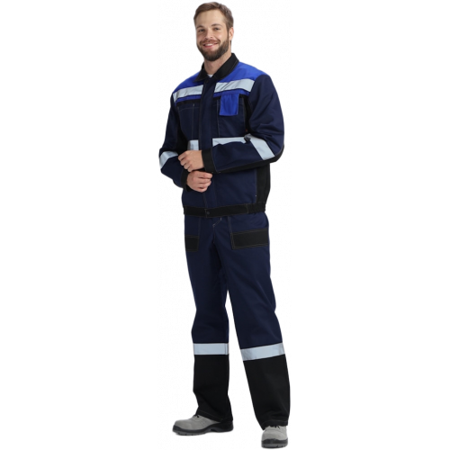 Костюм Виват-2 Премиум IMP (тк.Смесовая,240) п/к, т.синий/черный/васильковый Костюм Виват-2 Премиум IMP (тк.Смесовая,240) п/к, т.синий/черный/васильковый