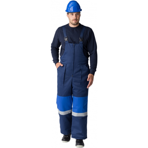 Костюм зимний Нордхард-2 СОП У. (тк.Смесовая,240) п/к, т.синий/васильковый