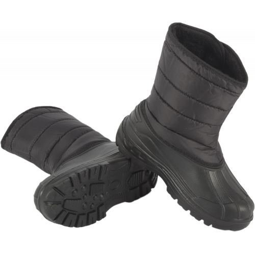 Сапоги мужские Дутые ЭВА Step, черный