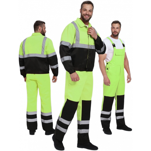Костюм сигнальный Ярксион-2 СОП К. (тк.Смесовая,210) п/к, желтый/черный Костюм сигнальный Ярксион-2 СОП К. (тк.Смесовая,210) п/к, желтый/черный