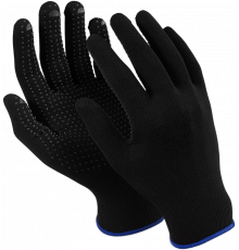 Перчатки Manipula Specialist® Микрон Блэк ПВХ (нейлон+ПВХ), MG-112 Перчатки Manipula Specialist® Микрон Блэк ПВХ (нейлон+ПВХ), MG-112