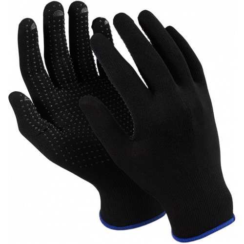 Перчатки Manipula Specialist® Микрон Блэк ПВХ (нейлон+ПВХ), MG-112 Перчатки Manipula Specialist® Микрон Блэк ПВХ (нейлон+ПВХ), MG-112
