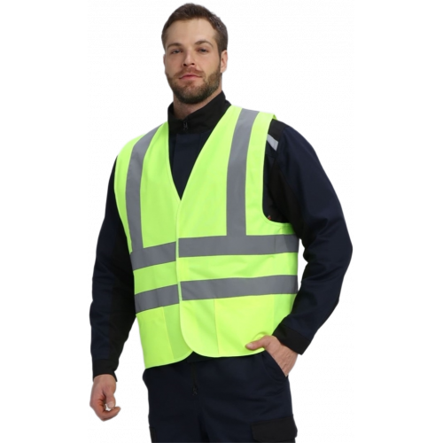Жилет сигнальный ProfLineSpecialist с карманами СОП-4 (тк.Полиэфир,130), желтый Жилет сигнальный ProfLineSpecialist с карманами СОП-4 (тк.Полиэфир,130), желтый