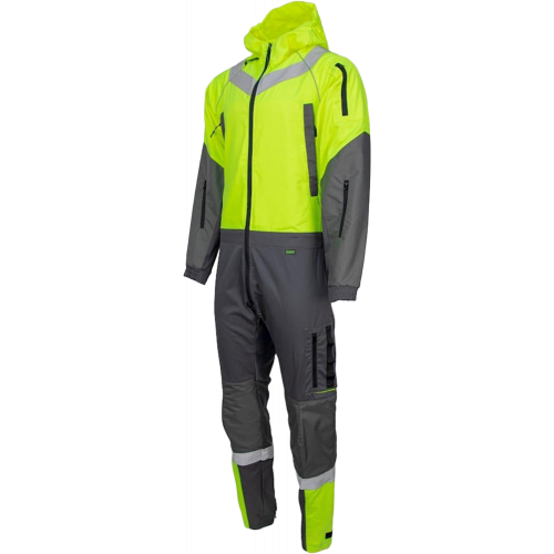 Комбинезон летний мужской Brodeks KS503, цвет жёлтый, серый