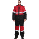 Костюм зимний Нордхард-2 СОП (тк.Смесовая,250) п/к, черный/красный