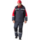 Костюм зимний Вектрон-2 СОП (тк.Смесовая,240) п/к, черный/красный/серый