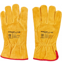 Перчатки спилковые ProfLineBase Перчатки спилковые ProfLineBase