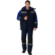 Костюм зимний Вектрон-2 СОП (тк.Смесовая,240) п/к, т.синий/черный/васильковый