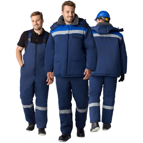 Костюм зимний Труженик-Ультра-2 IMP (тк.Смесовая,210) п/к, т.синий/васильковый Костюм зимний Труженик-Ультра-2 IMP (тк.Смесовая,210) п/к, т.синий/васильковый