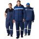 Костюм зимний Труженик-Ультра-2 IMP (тк.Смесовая,210) п/к, т.синий/васильковый
