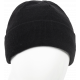 Шапка трикотажная двойная Фрост, черный