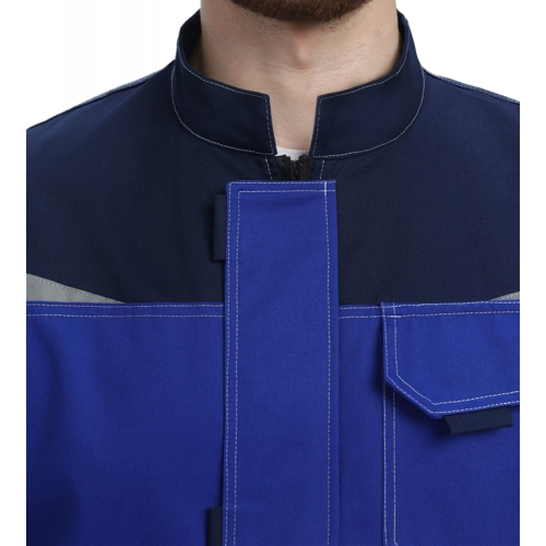 Костюм Строй-1 CH МВО (тк.Смесовая,280) брюки, васильковый/т.синий Костюм Строй-1 CH МВО (тк.Смесовая,280) брюки, васильковый/т.синий