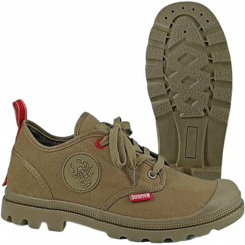 Кеды Скорпион Комфорт ПУ-Р (арт.1650), хаки Кеды Скорпион Комфорт ПУ-Р (арт.1650), хаки