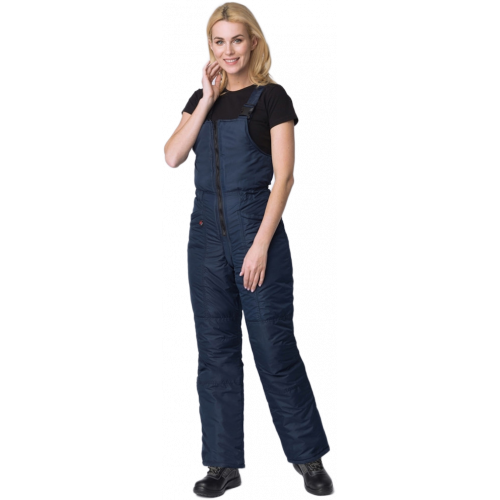 Полукомбинезон зимний женский Сакрин (тк.Таслан,135), т.синий Полукомбинезон зимний женский Сакрин (тк.Таслан,135), т.синий