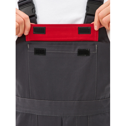 Костюм Липецк-2 СОП CH (тк.Смесовая,280) п/к, т.серый/красный Костюм Липецк-2 СОП CH (тк.Смесовая,280) п/к, т.серый/красный