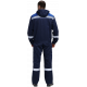 Костюм Нейч-2 СОП с капюшоном (тк.Смесовая,210) п/к, т.синий/васильковый